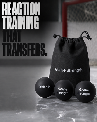 "Dialed In" Goalie Reaction Balls