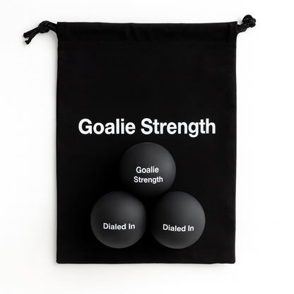 "Dialed In" Goalie Reaction Balls