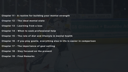 Goaltending: The Mental Game PDF Book