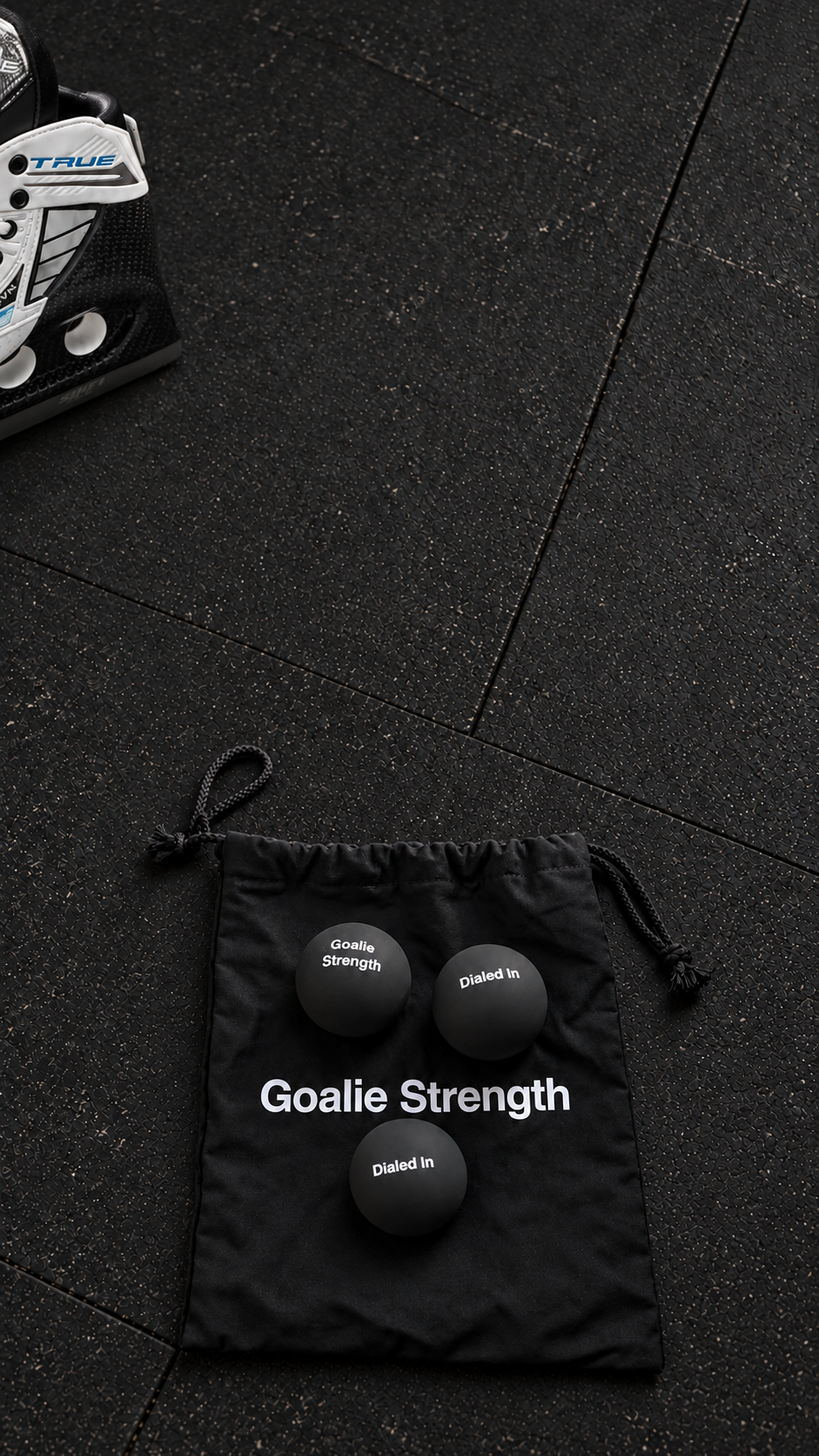 "Dialed In" Goalie Reaction Balls