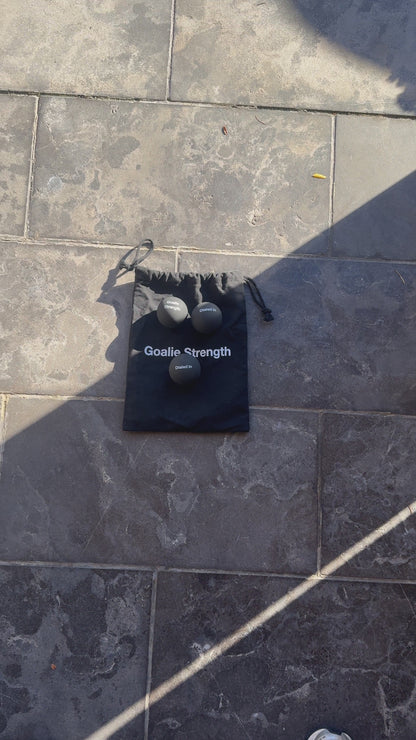 "Dialed In" Goalie Reaction Balls